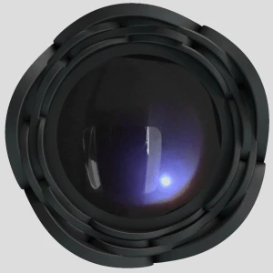 PRETTY LOVE - VARIAN ANAL PLUG COM LUZ LED PRETO 10,8 CM
